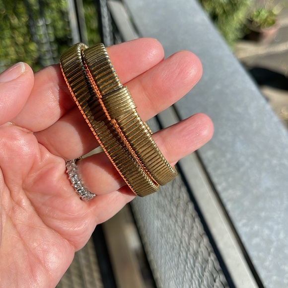 J. Crew Gold Coil Wrap Bracelet - Picture 11 of 14